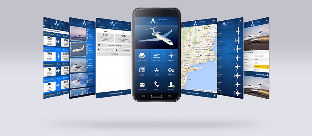 Air Charter Software Mobile App