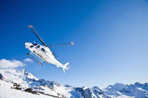 helicopter flights to meeting in davos