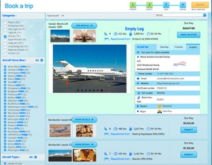 Air Charter Broker Software Market place