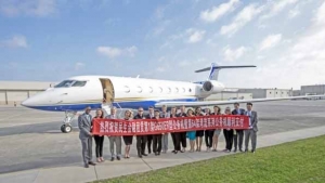 Gulstream delivered the first G650ER into mainland China in March 2016.