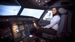 Saudi female pilots