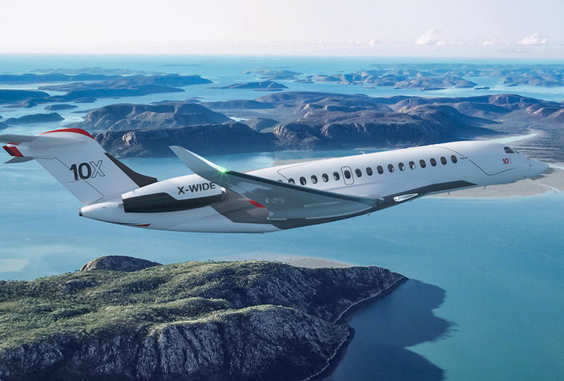 Charter the Falcon X